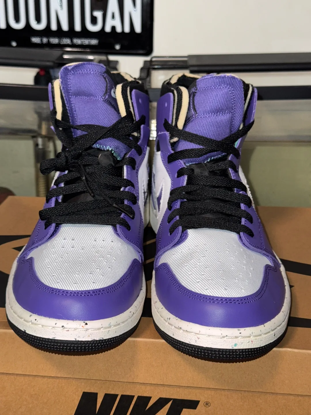Nike Air Jordan 1 Zoom CMFT Crater Purple Men's 13 image indicator(4)