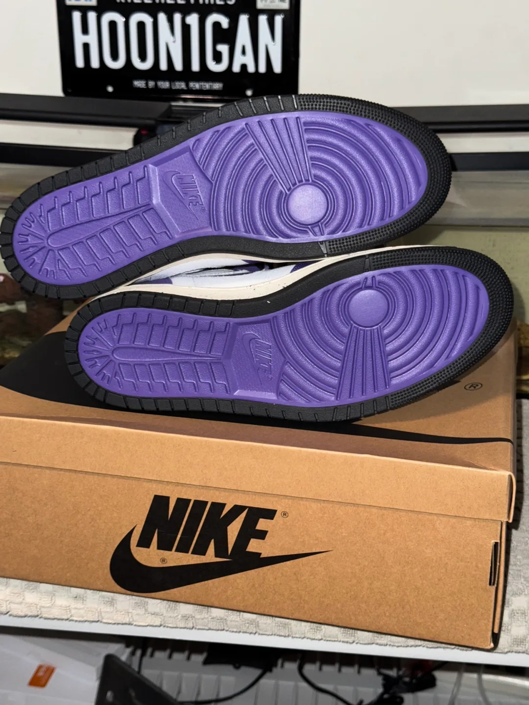 Nike Air Jordan 1 Zoom CMFT Crater Purple Men's 13 image indicator(3)
