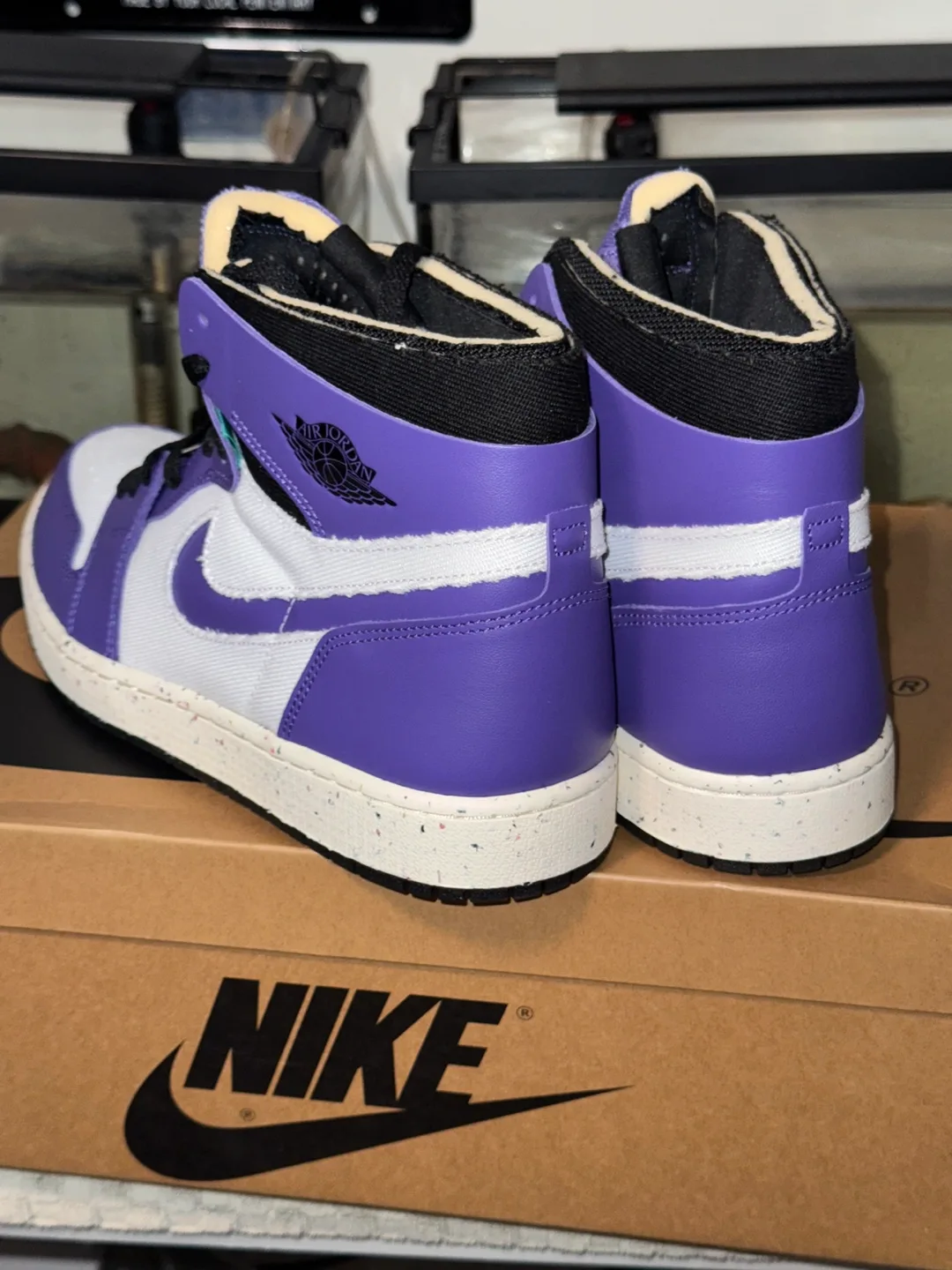 Nike Air Jordan 1 Zoom CMFT Crater Purple Men's 13 image indicator(5)