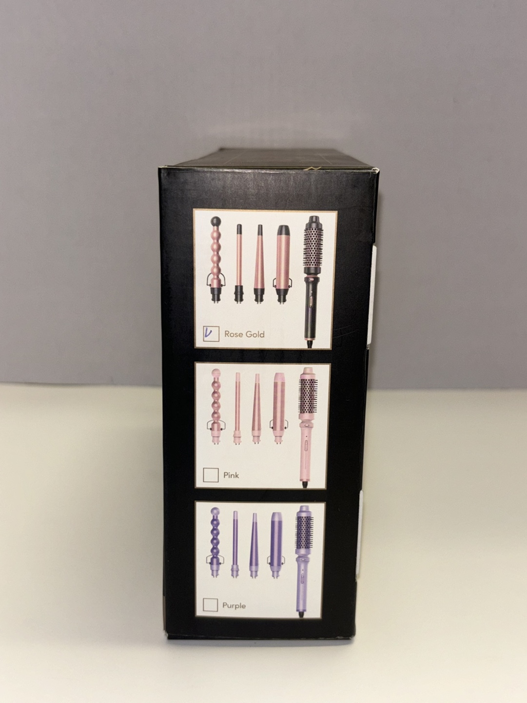 Wavytalk 5-in-1 Curling Wand Set - Rose Gold - photo 2