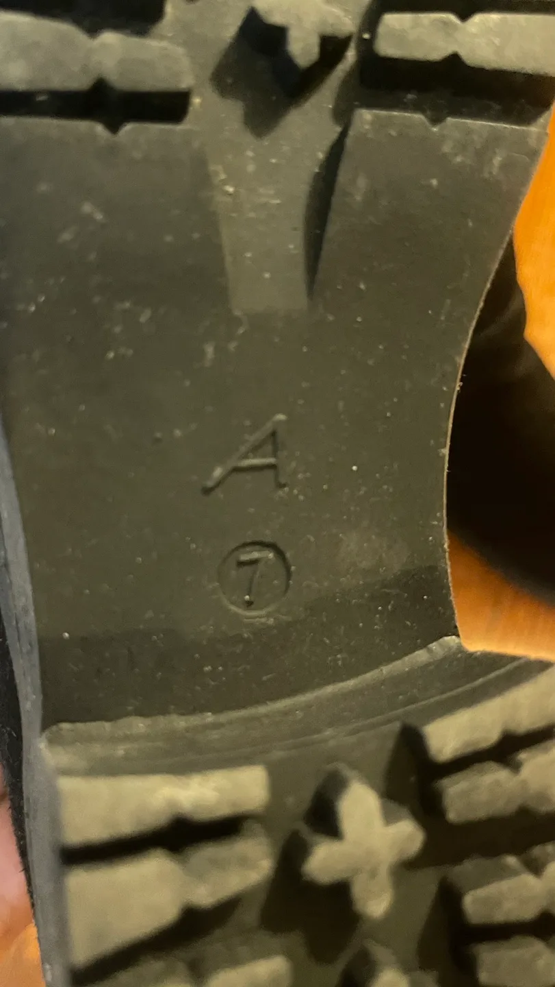 Black Suede Ankle Boots with Zipper image indicator(9)