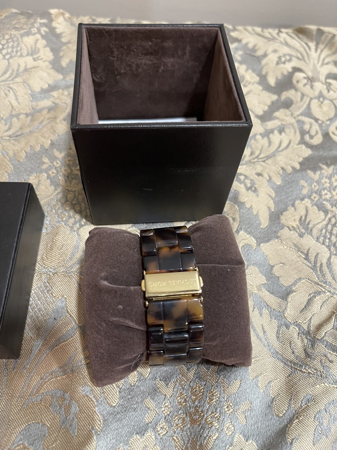 Michael Kors MK5587  Tortoise Shell Crystal Watch #ThriftyPicks - photo 5