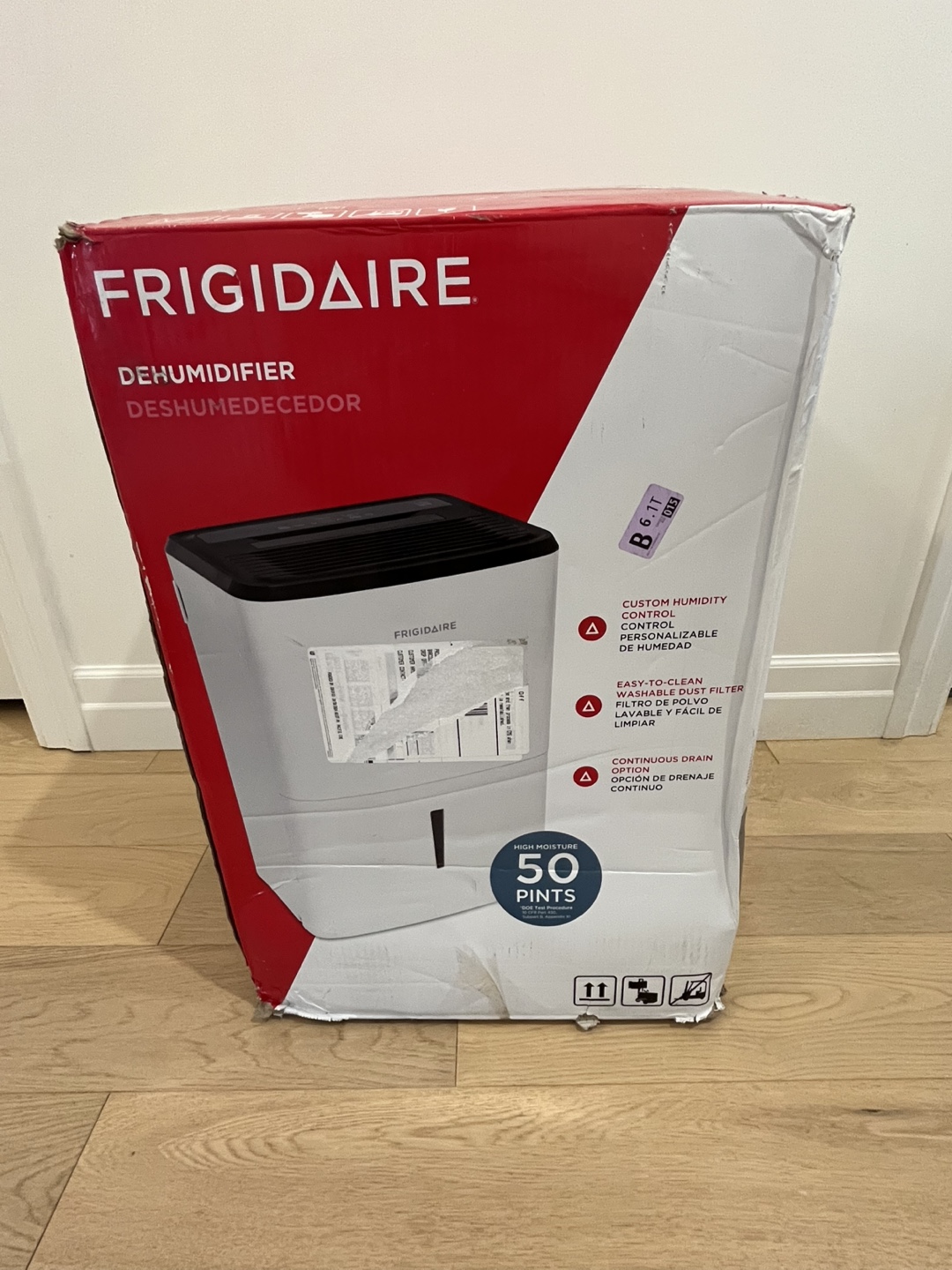 Frigidaire Dehumidifier 50 Pint