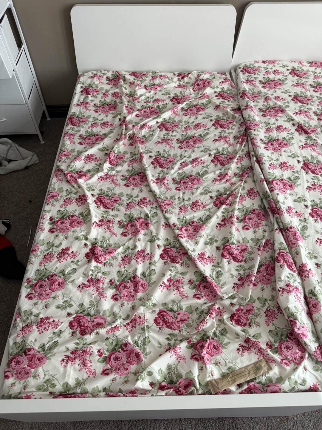 Bed frame and mattress from IKEA