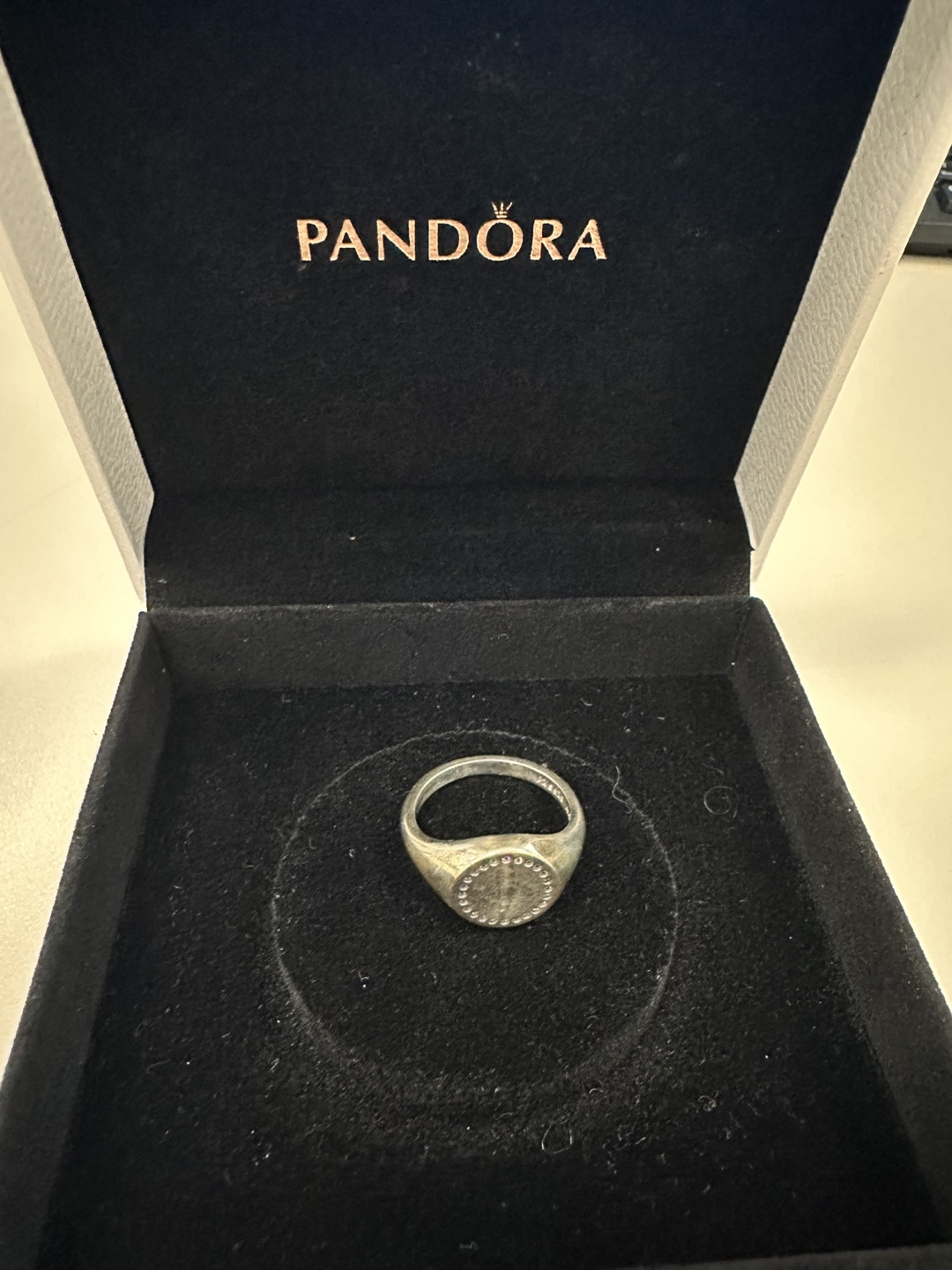 Pandora Signet Ring