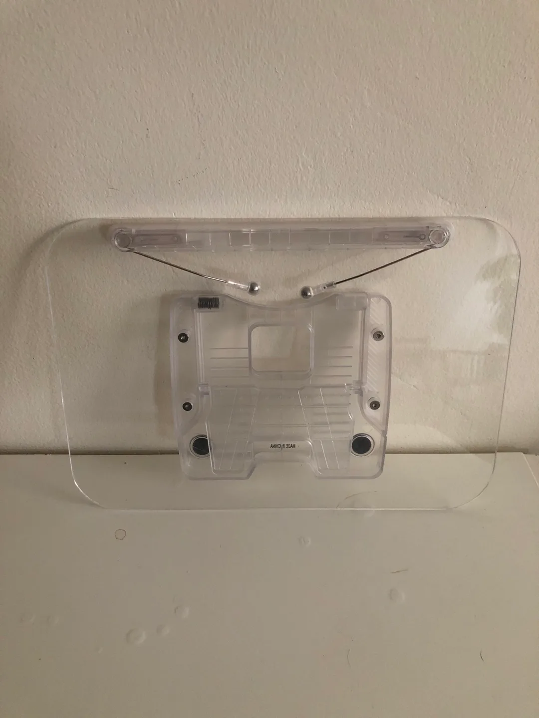 Clear Acrylic Multi-Purpose Clipboard and Book Stand image indicator(2)