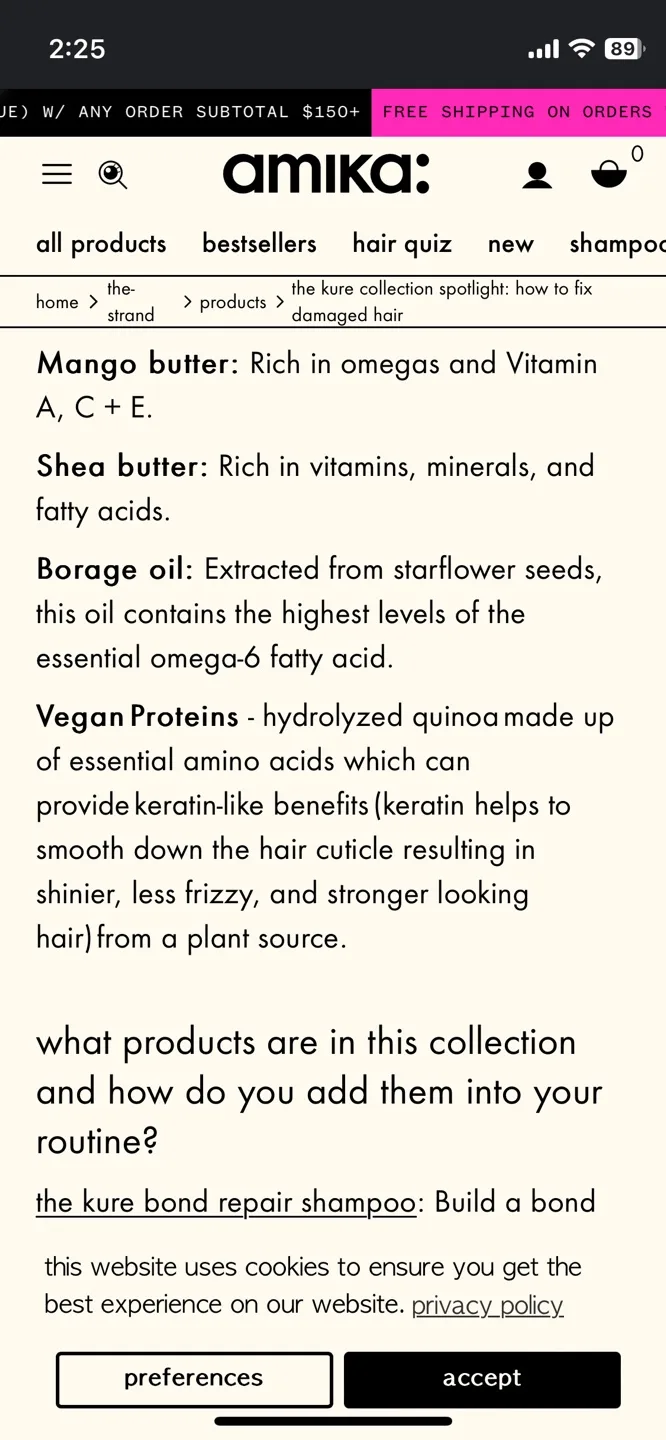 $80 Value Vegan 🐰 Repair Shampoo & Conditioner Set image indicator(8)