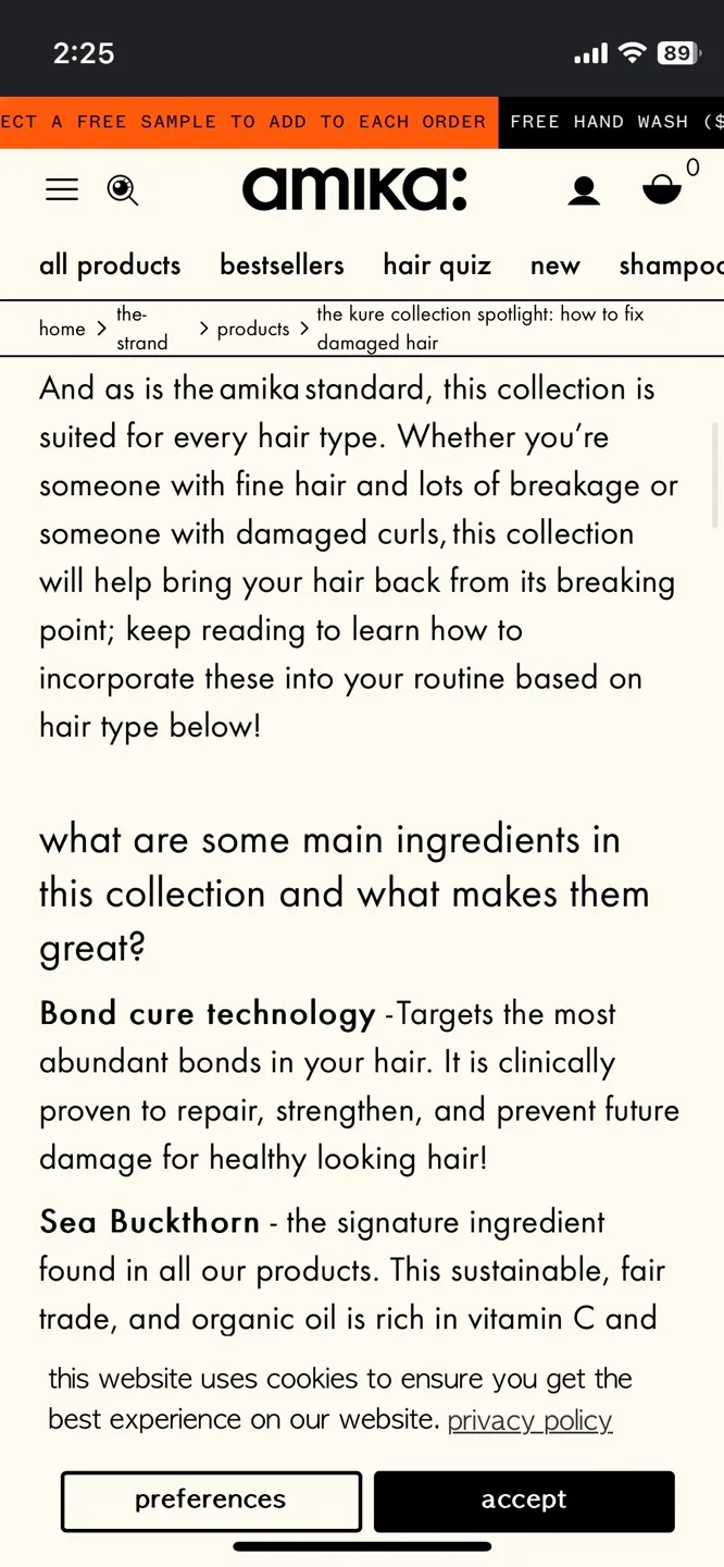 $80 Value Vegan 🐰 Repair Shampoo & Conditioner Set image indicator(7)