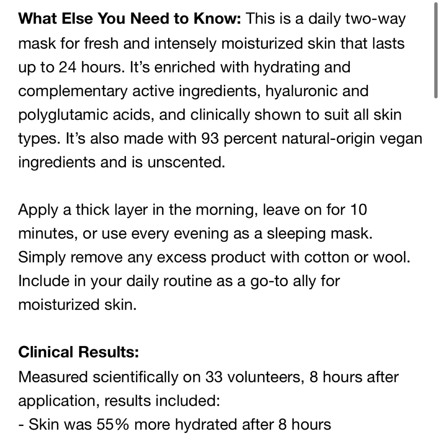 NEW Sephora Overnight Hydrating Mask image indicator(5)