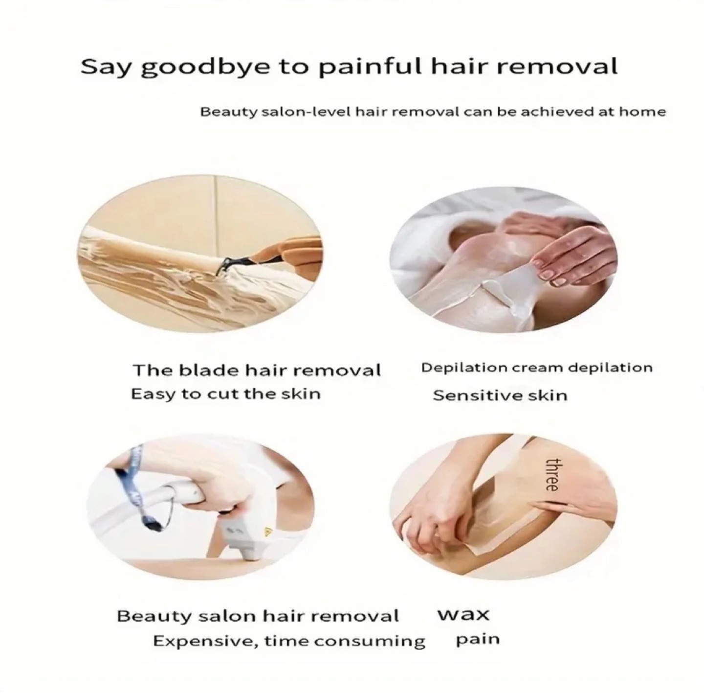 Painless Hair Removal Exfoliating Tool - photo 4
