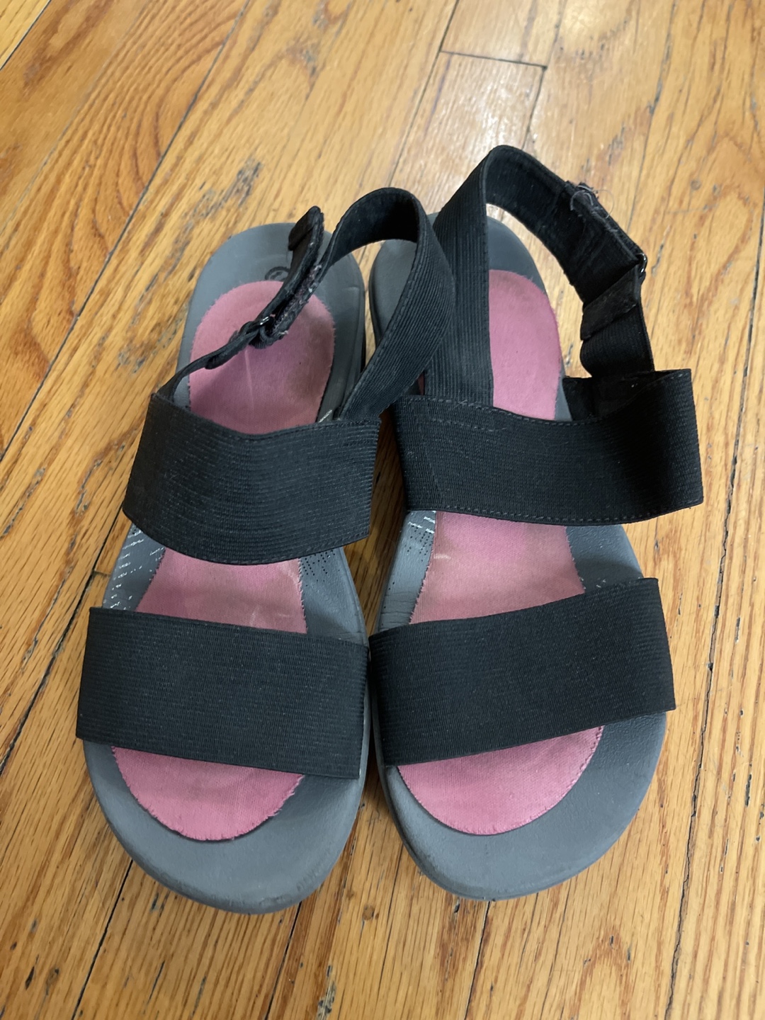 Clarks Black Sandals  #ThriftyPicks