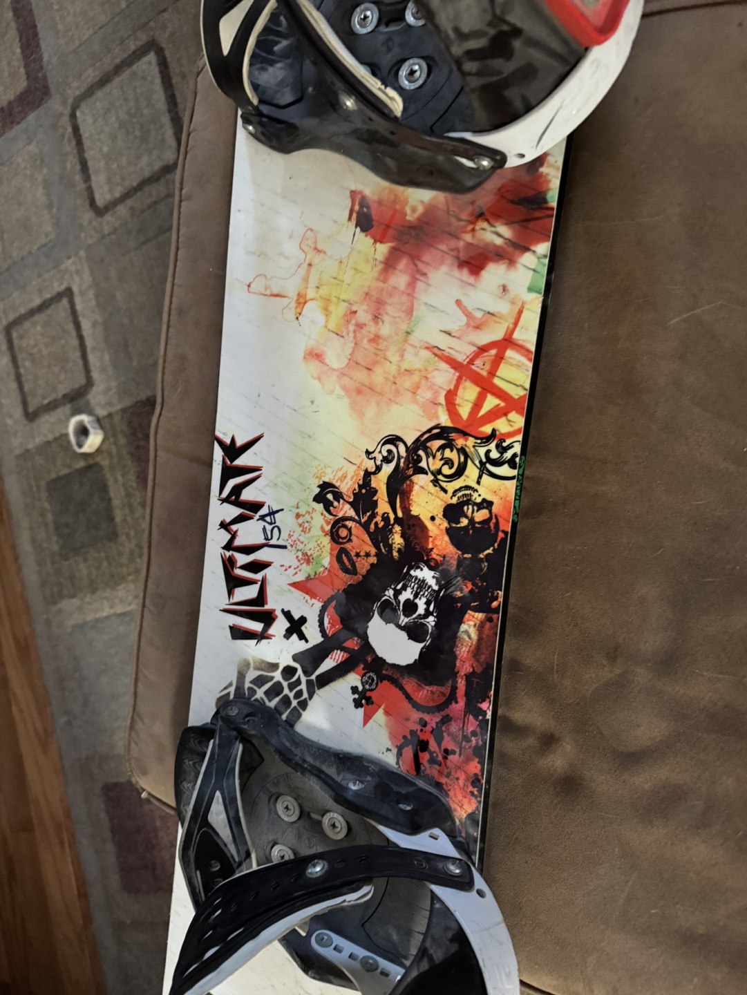 Ultimate firefly 154” Snowboard with Bindings - photo 2