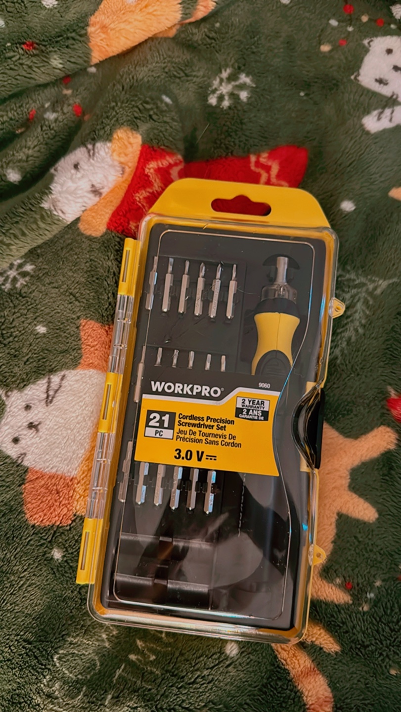 WORKPRO Cordless Screwdriver Set