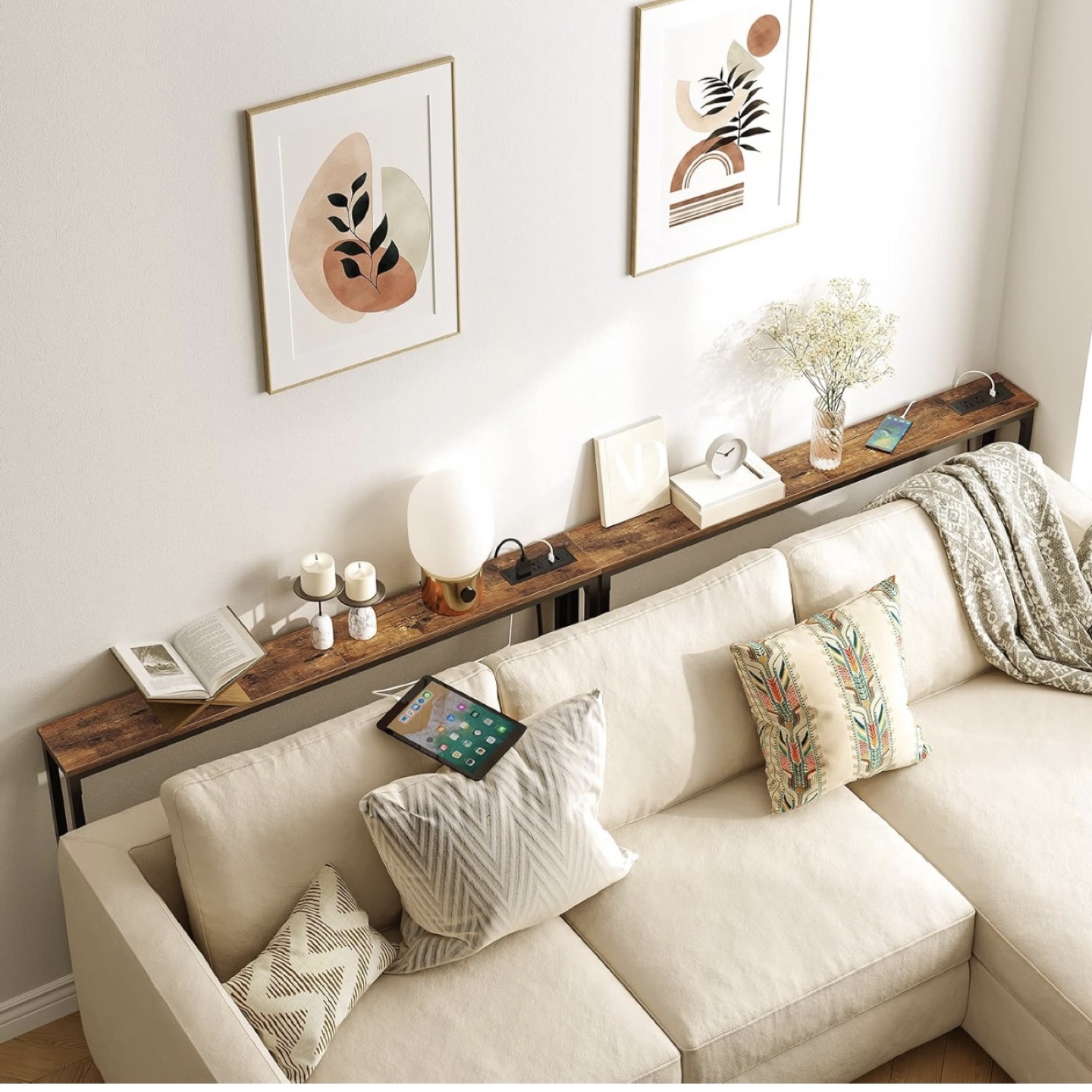 Console Table with Outlets - photo 2