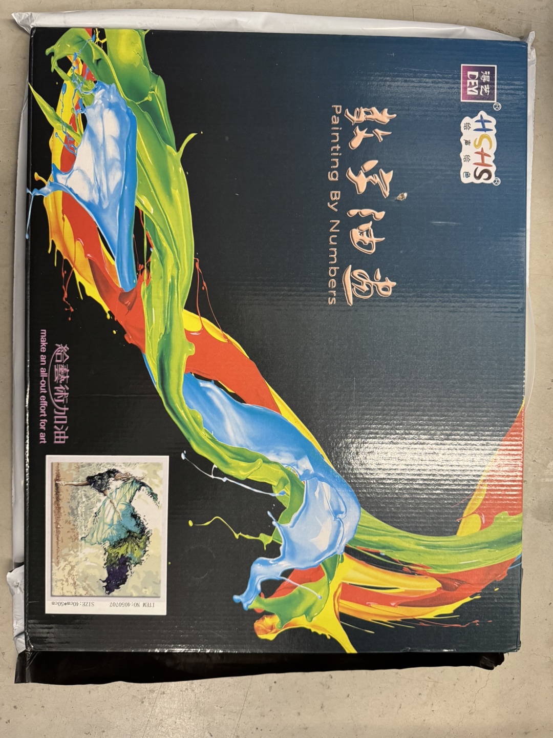 Paint by Numbers Kit - Elegant Dancing Lady (40x50cm) - photo 4