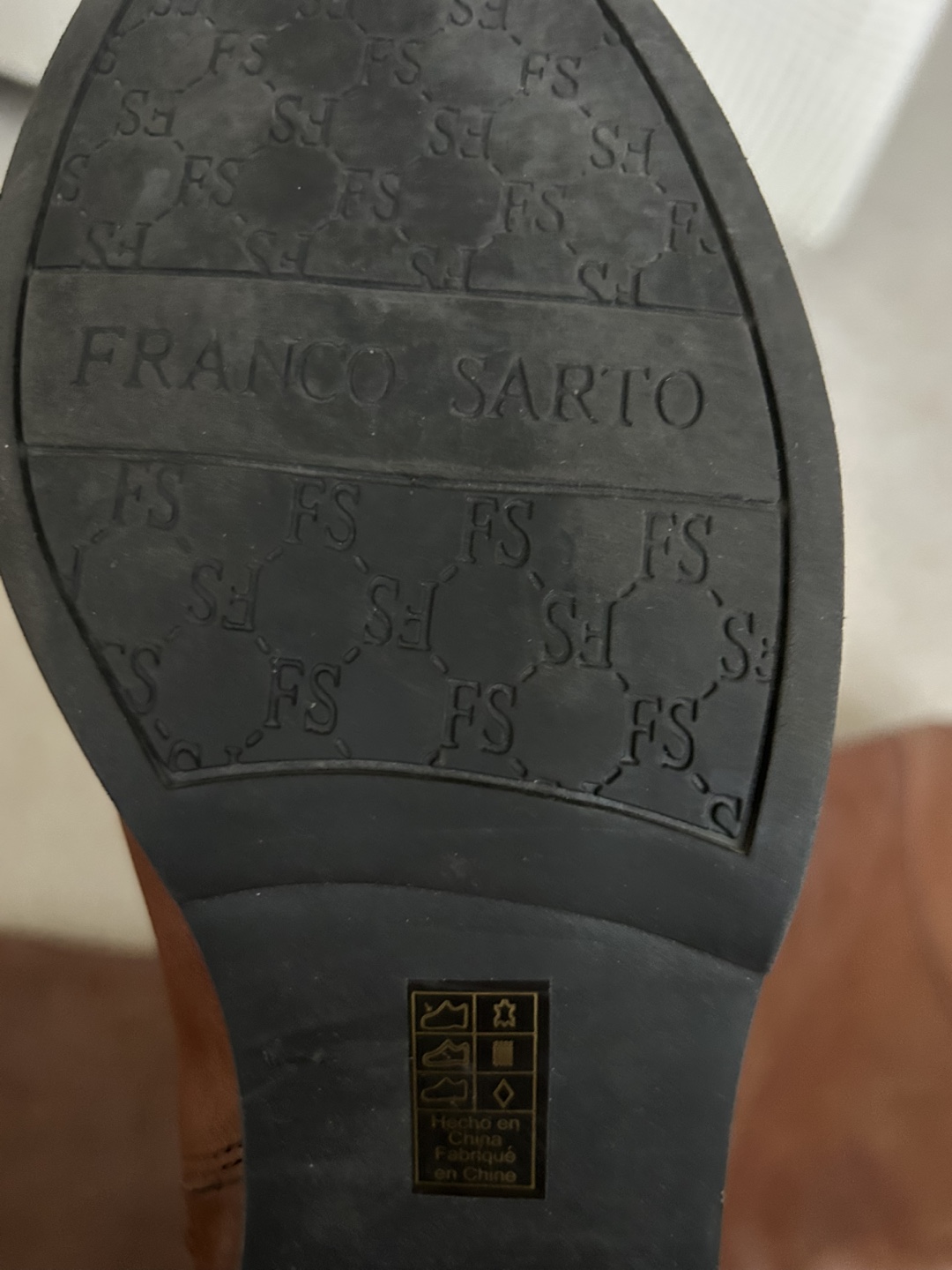 Franco Sarto Brown Leather Knee High Boots - photo 5