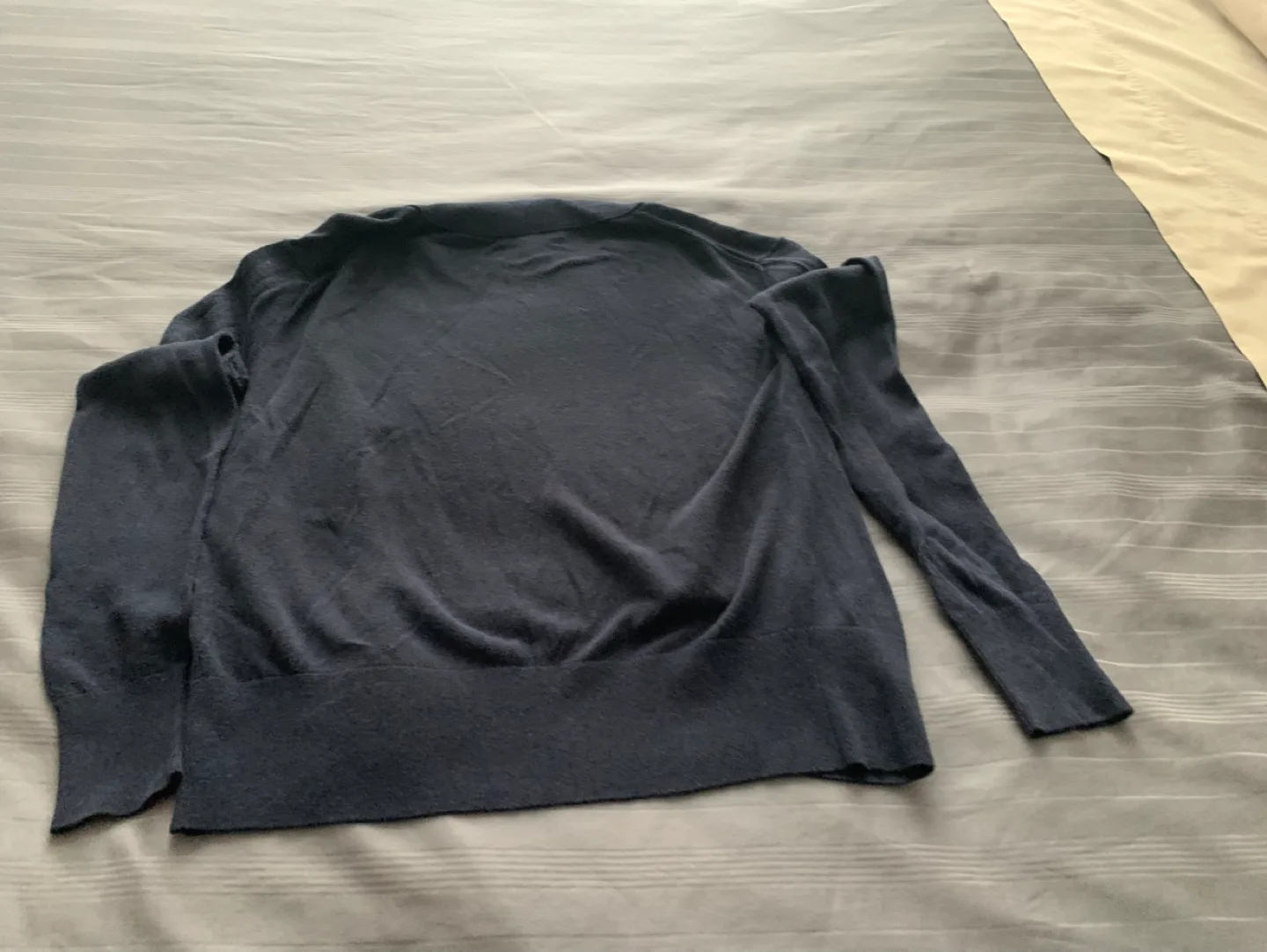 J.Crew Navy Cardigan image indicator(3)