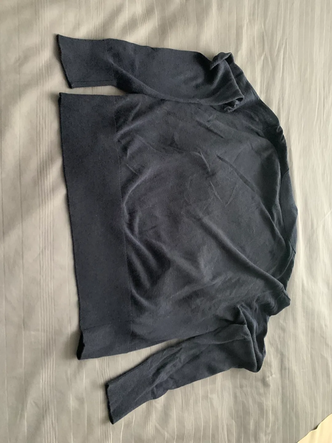 J.Crew Navy Cardigan image indicator(4)