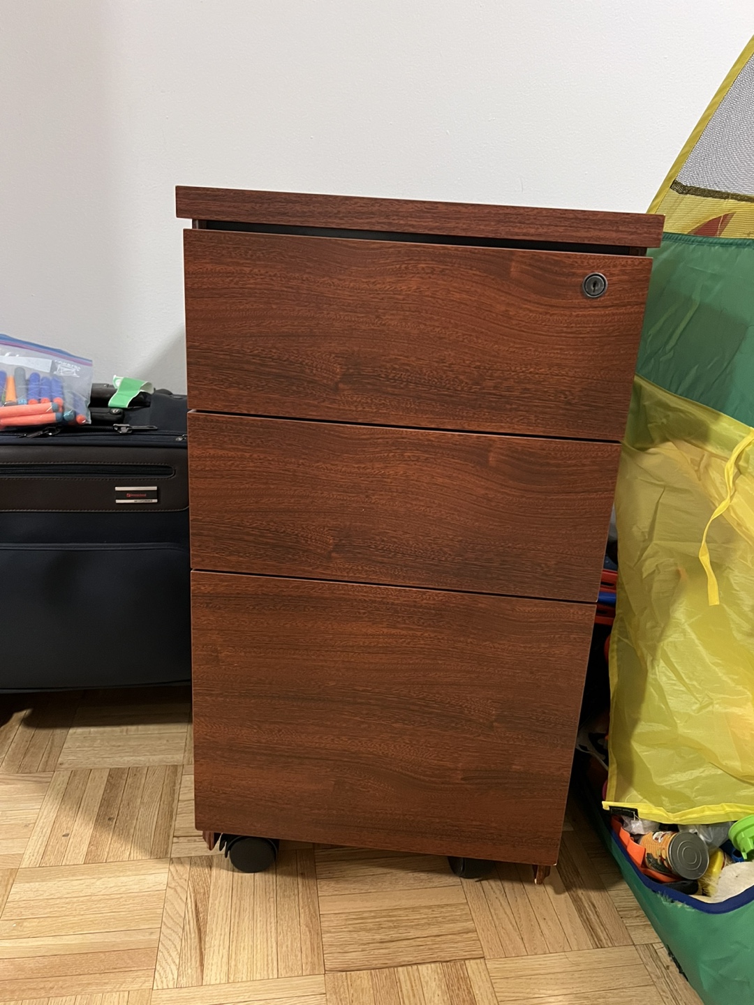 3 Drawer File Cabinet with Wheels - photo 4