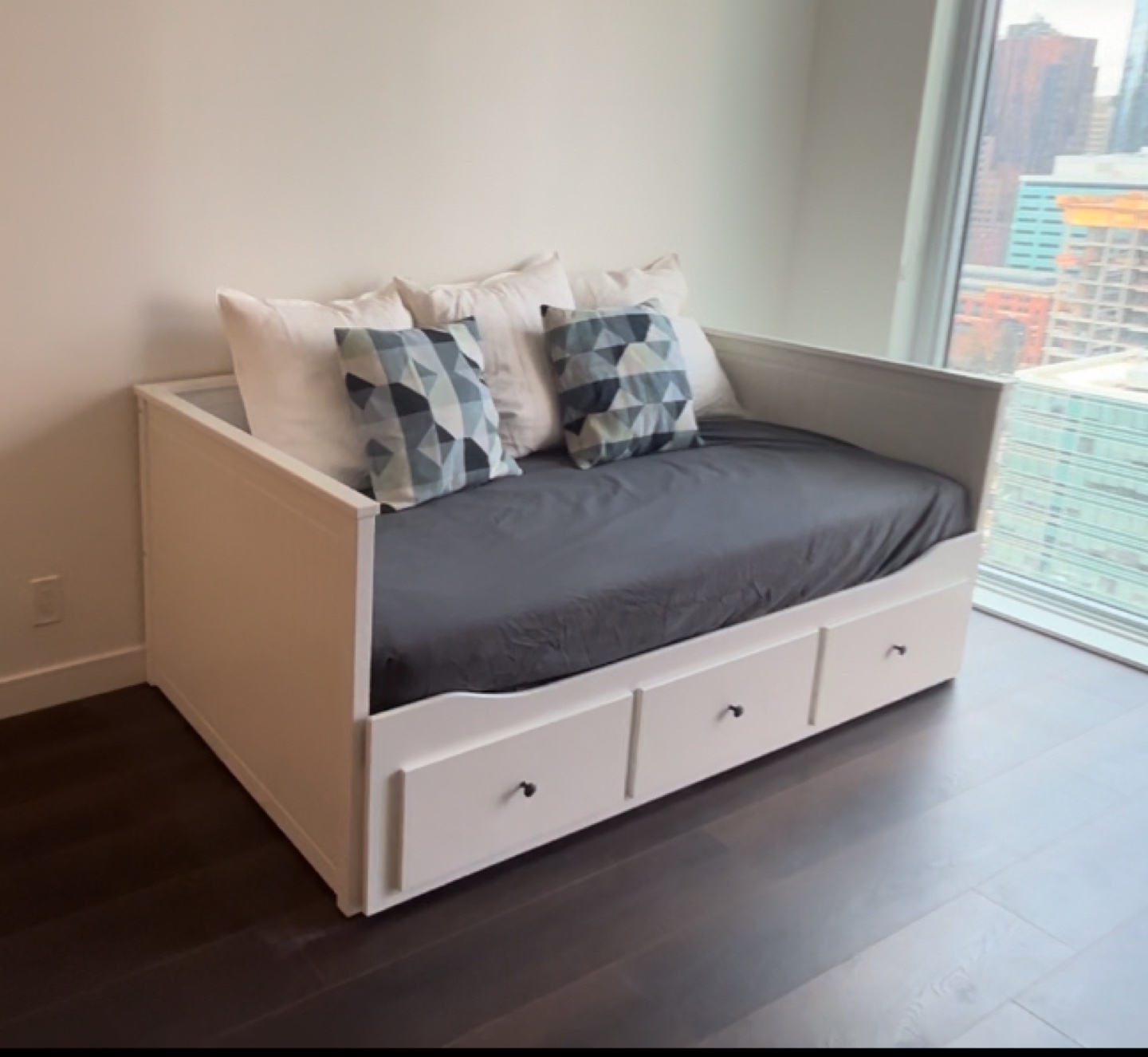 IKEA  Hemnes  pullout Bed frame with Storage