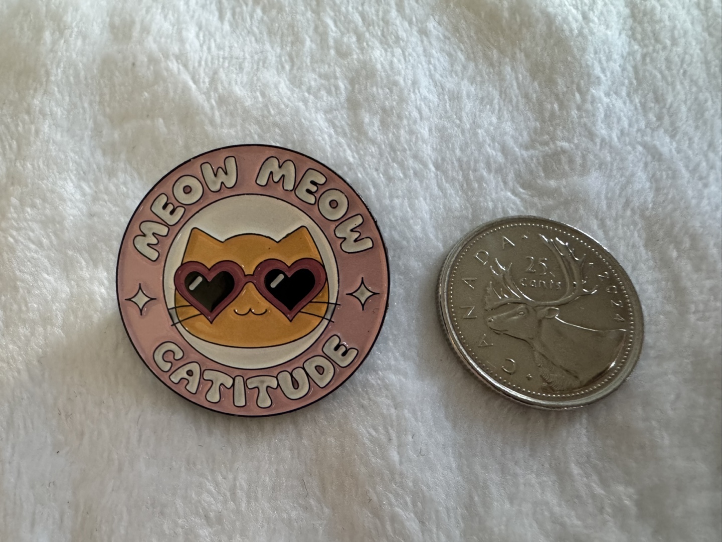 Catitude Enamel Pin