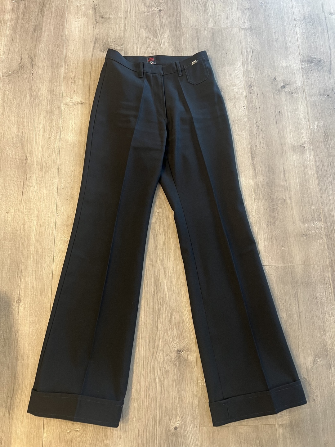 Miss Sixty Black Flare Pants / Slacks Size 26 /28
