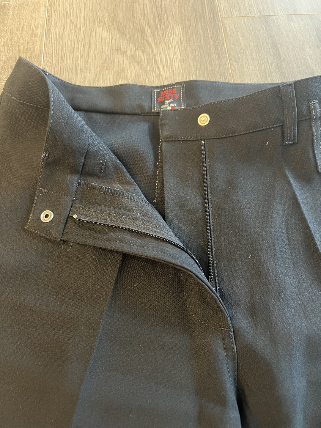 Miss Sixty Black Flare Pants / Slacks Size 26 /28 - photo 5