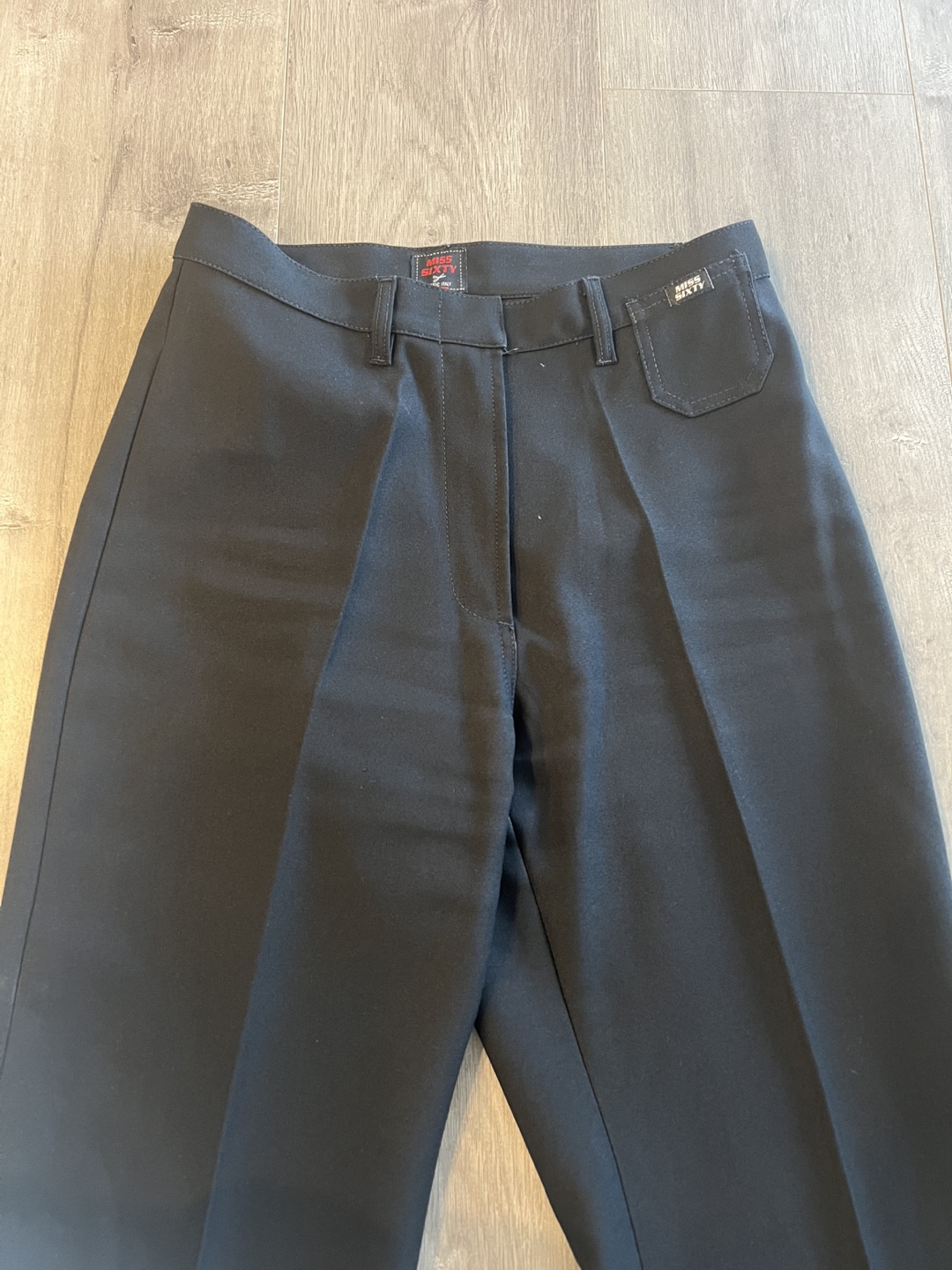 Miss Sixty Black Flare Pants / Slacks Size 26 /28 - photo 2