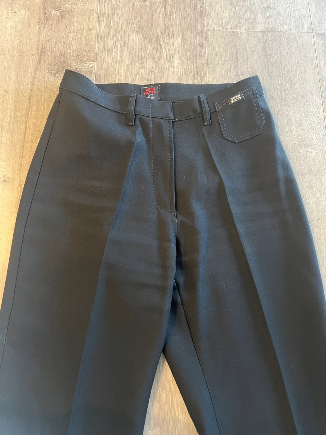 Miss Sixty Black Flare Pants / Slacks Size 26 /28 image indicator(2)