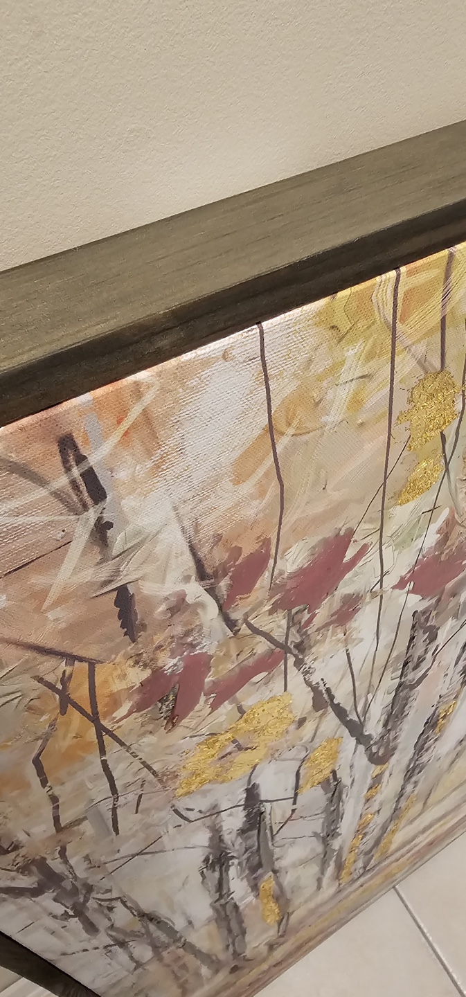 Framed Acrylic Wall Art on Canvas W31" X H41" - photo 3