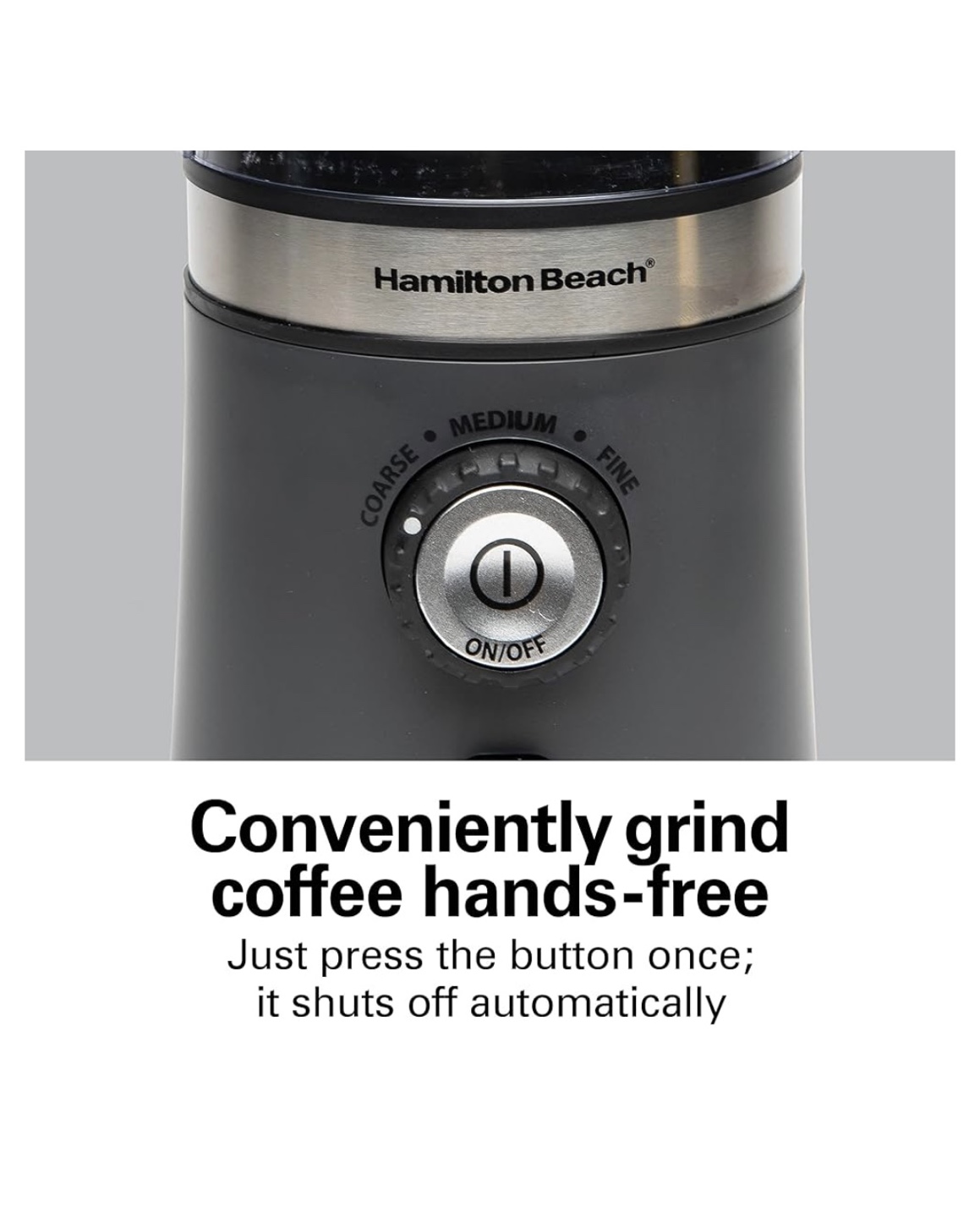 Hamilton Beach Custom Grind Coffee Grinder - photo 5
