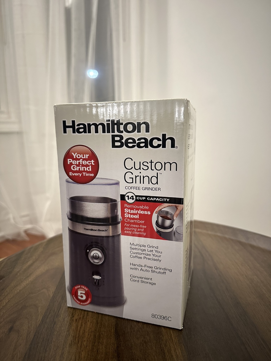 Hamilton Beach Custom Grind Coffee Grinder - photo 3