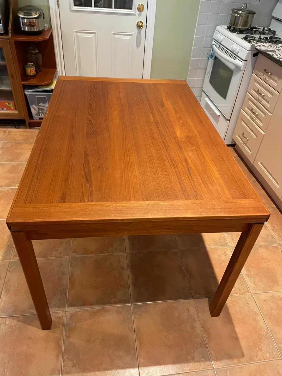 Solid Teak Dinner Table thumbnail