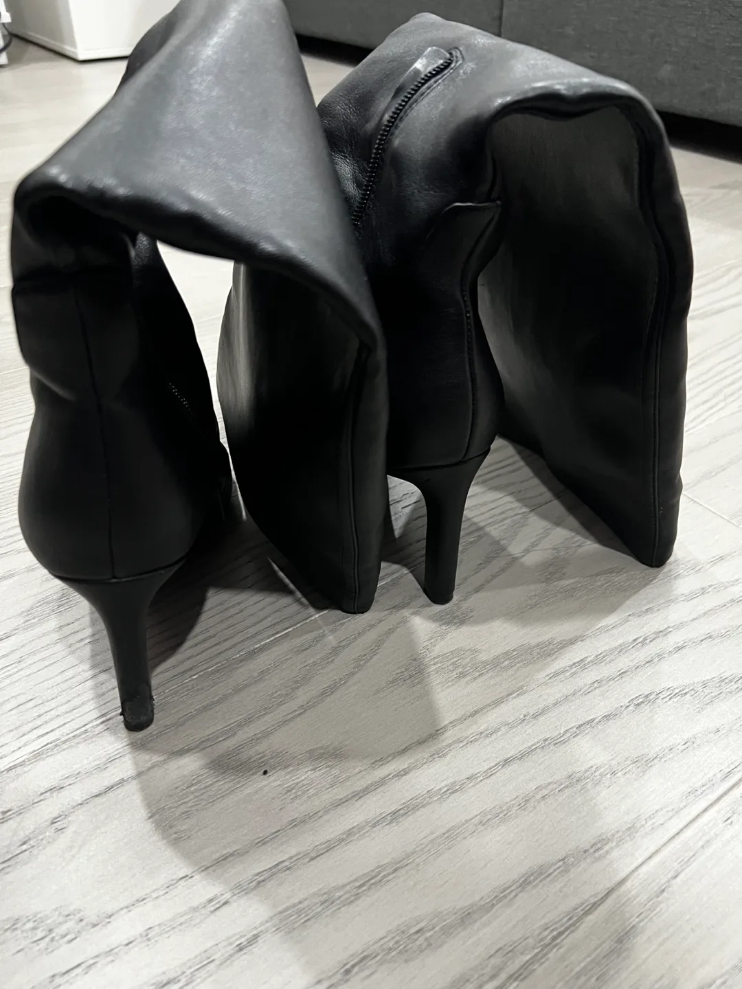 Nine West Black Knee High Boots image indicator(4)