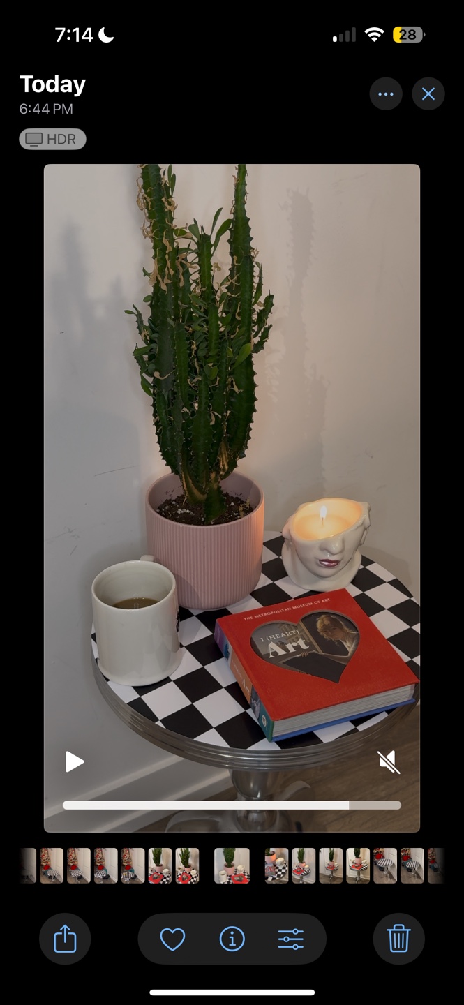 Vintage End Table - photo 5
