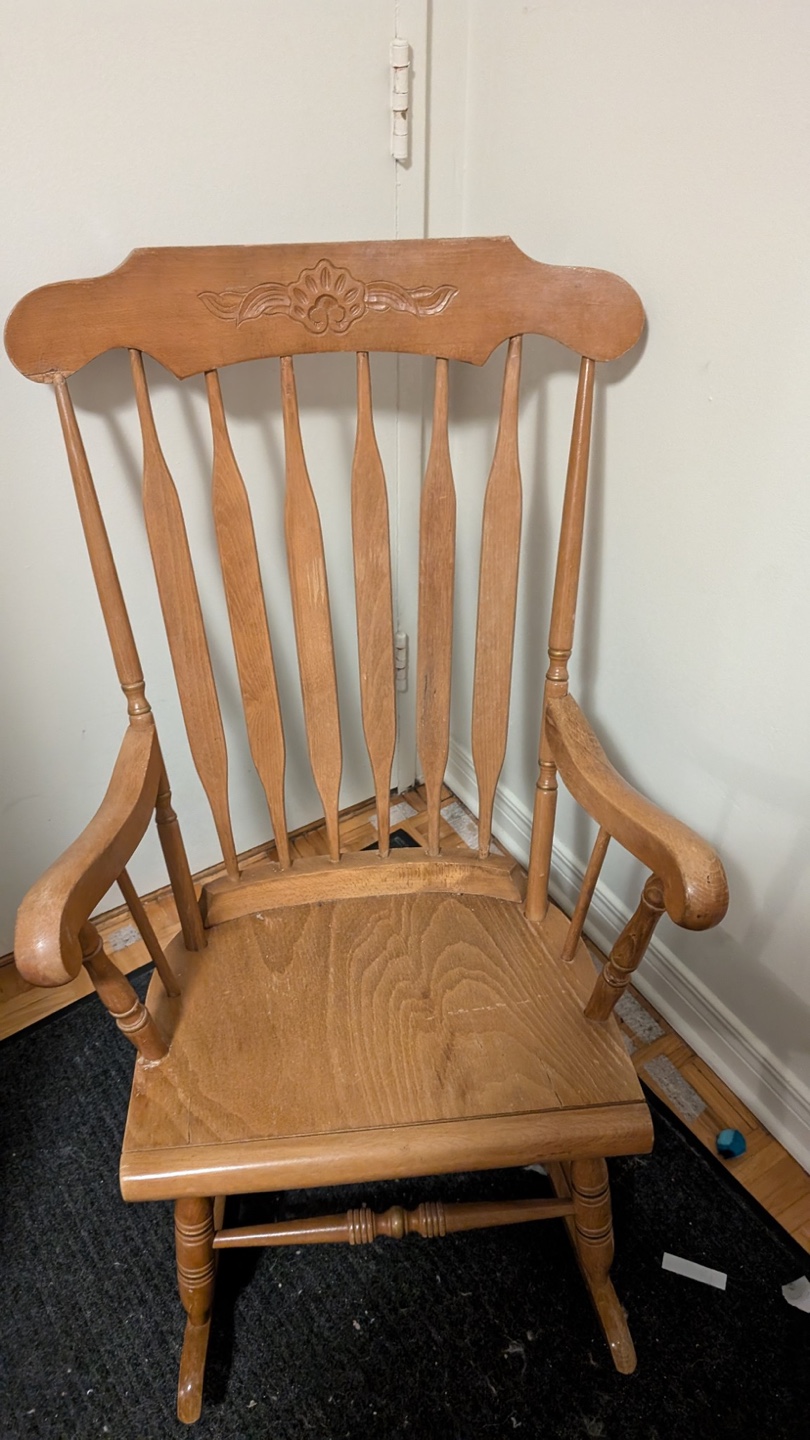 Wooden Rocking Chair