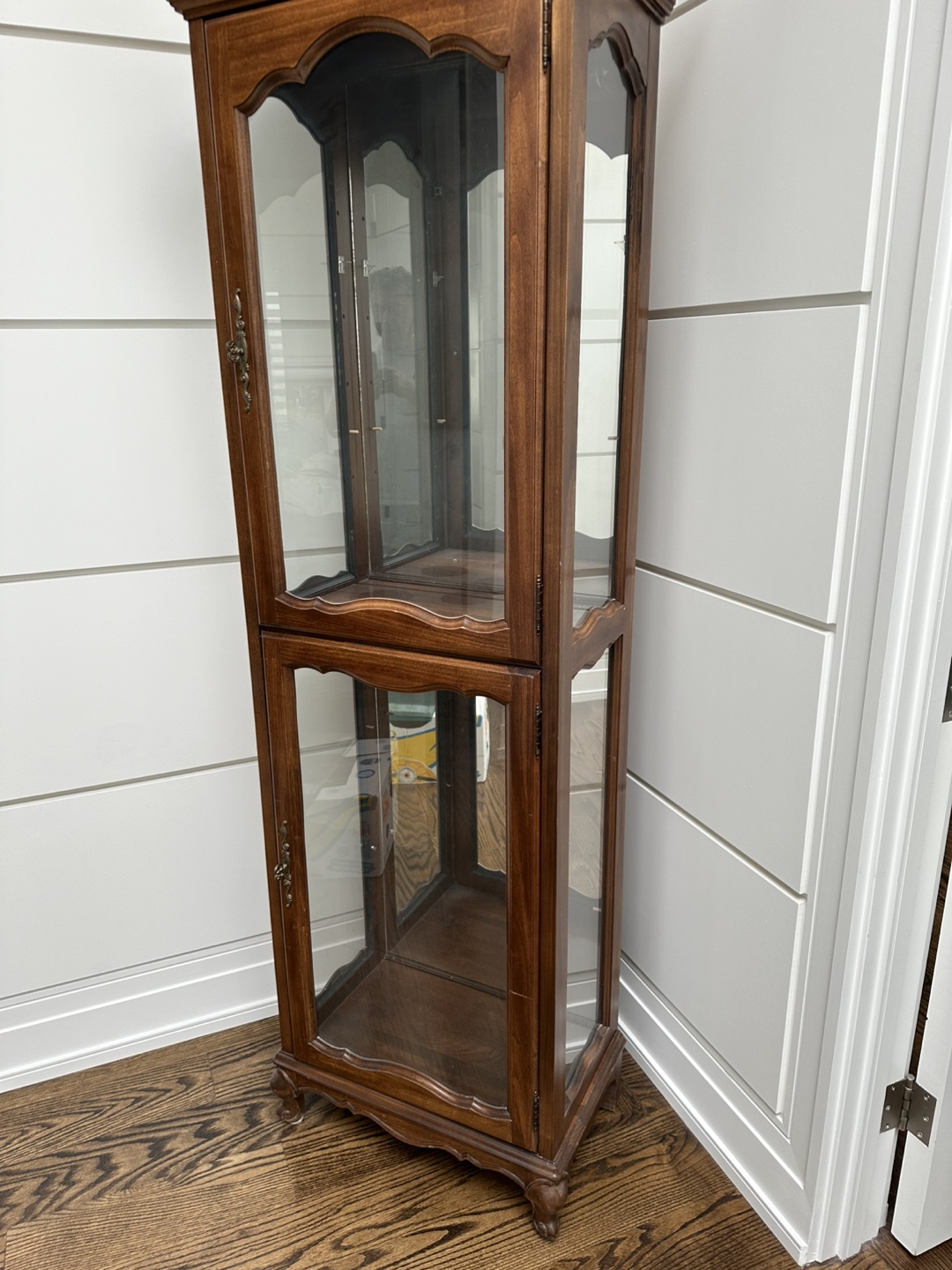 Wood Display Cabinet