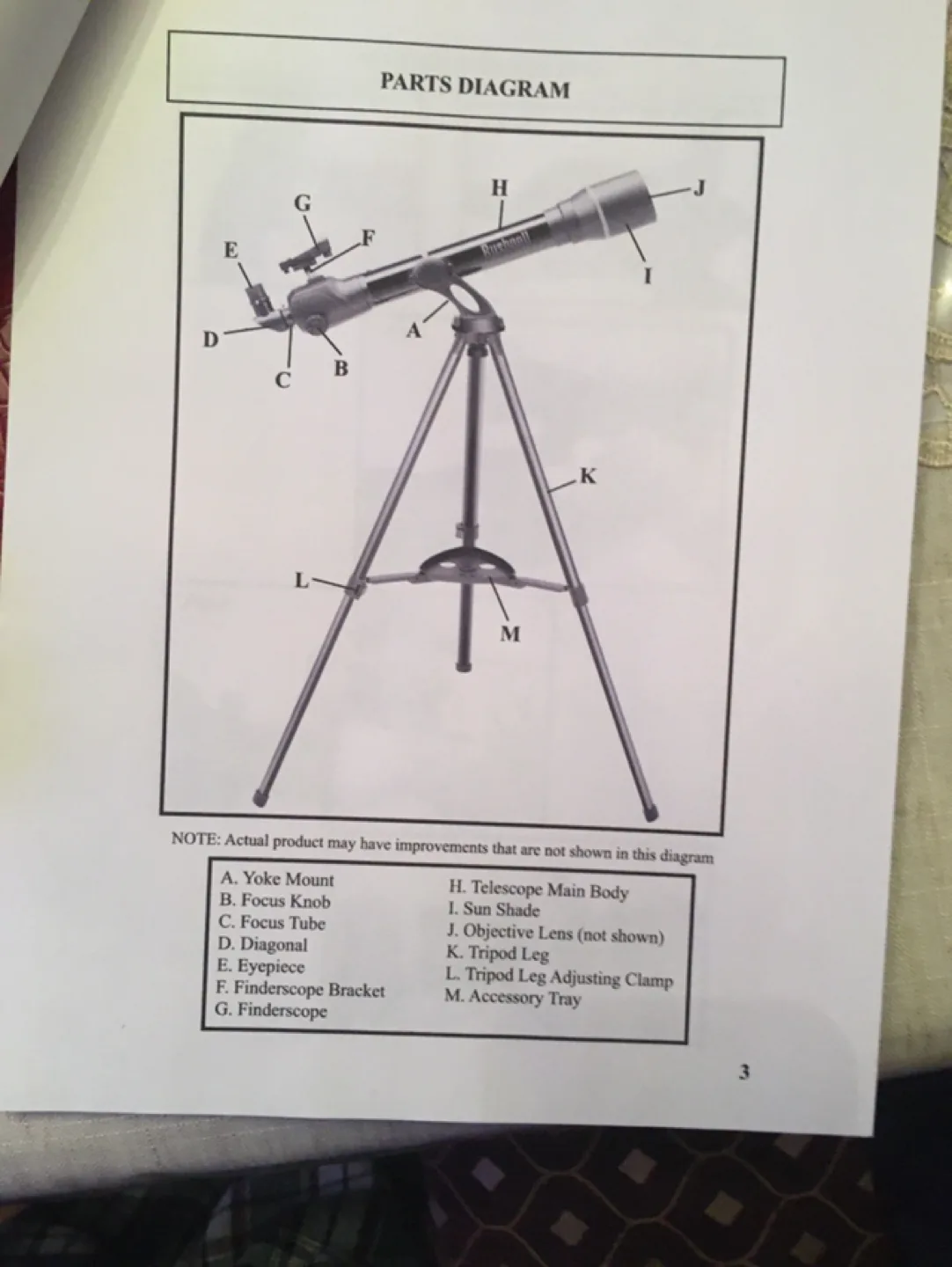 Bushnell Deep Space 700mm x 60mm Refractor Telescope image indicator(10)