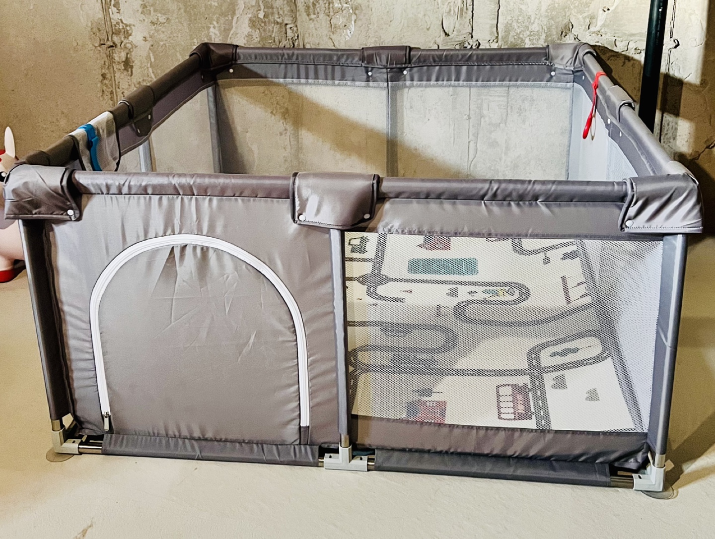 Playpen with Playmat