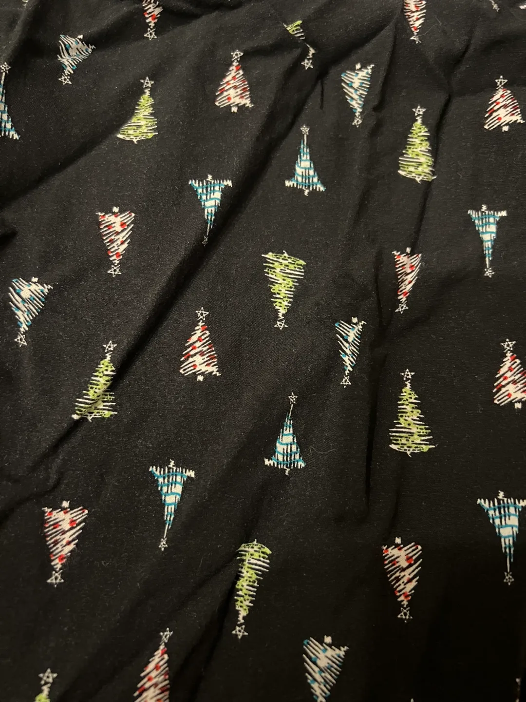 Brody Miles Christmas Tree Print Blouse XS image indicator(10)