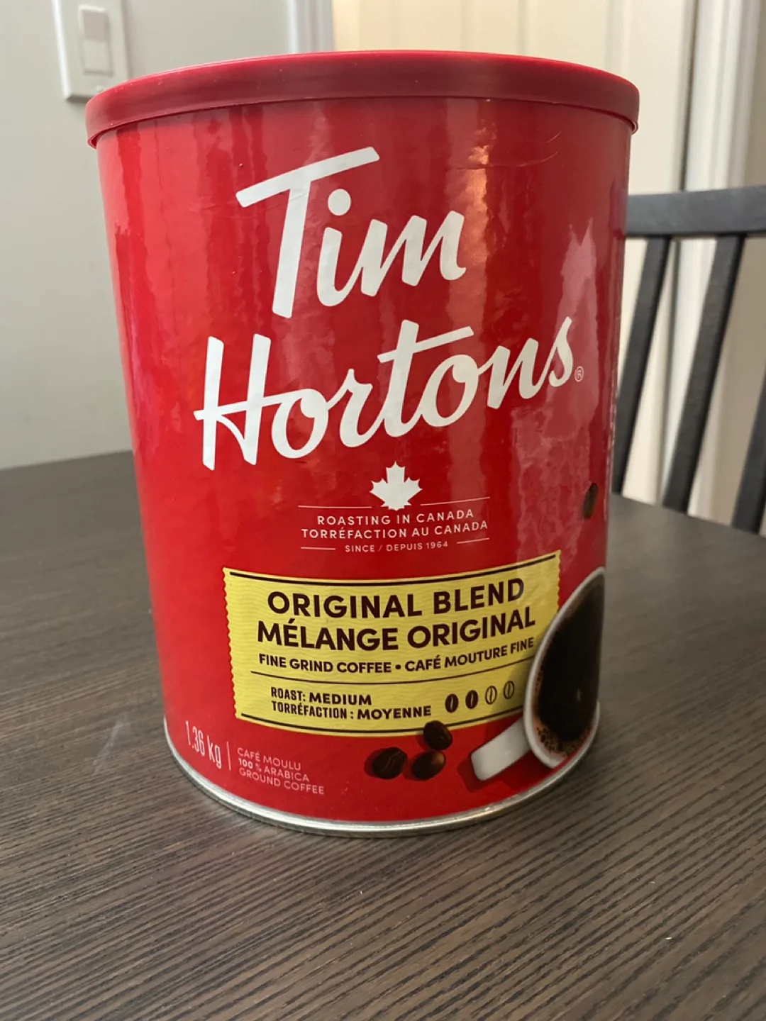 Tim Hortons Original Blend Coffee (sealed) thumbnail