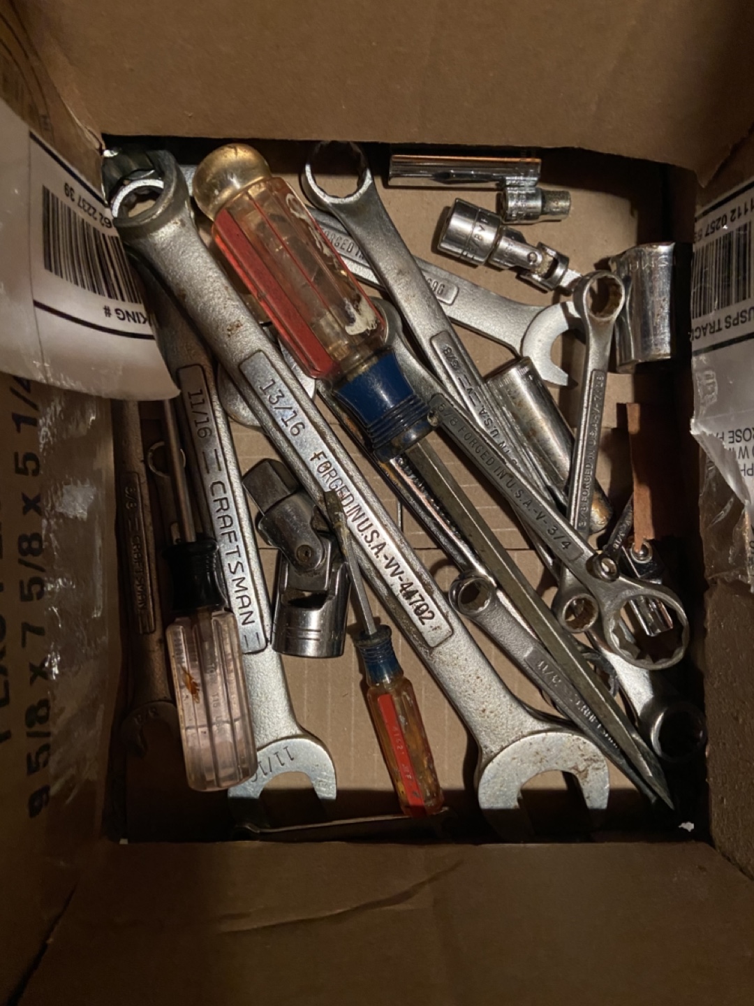 Vintage Craftsman Assortment of Wrenches & Screwdrivers