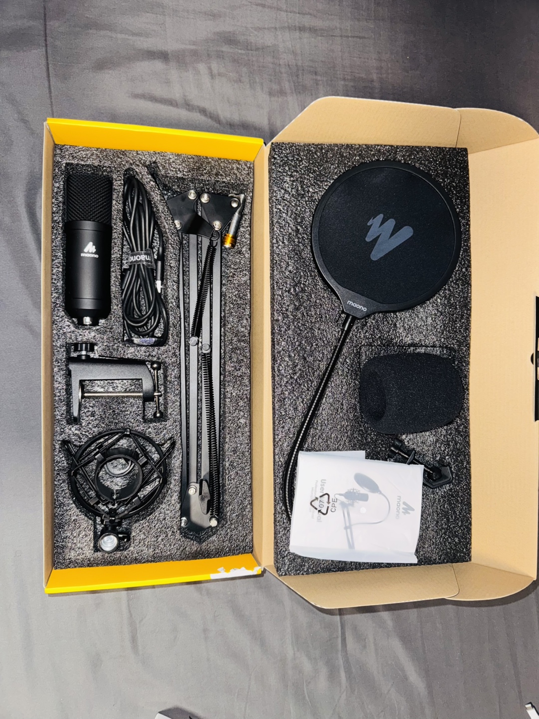 New Condenser Microphone Kit (MAONO AU-A04) - Unused - photo 3