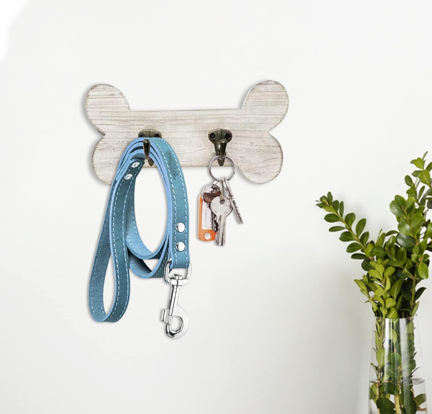 Vintage Style Dog Bone Hook Wall Mounted Coat Rack - photo 2