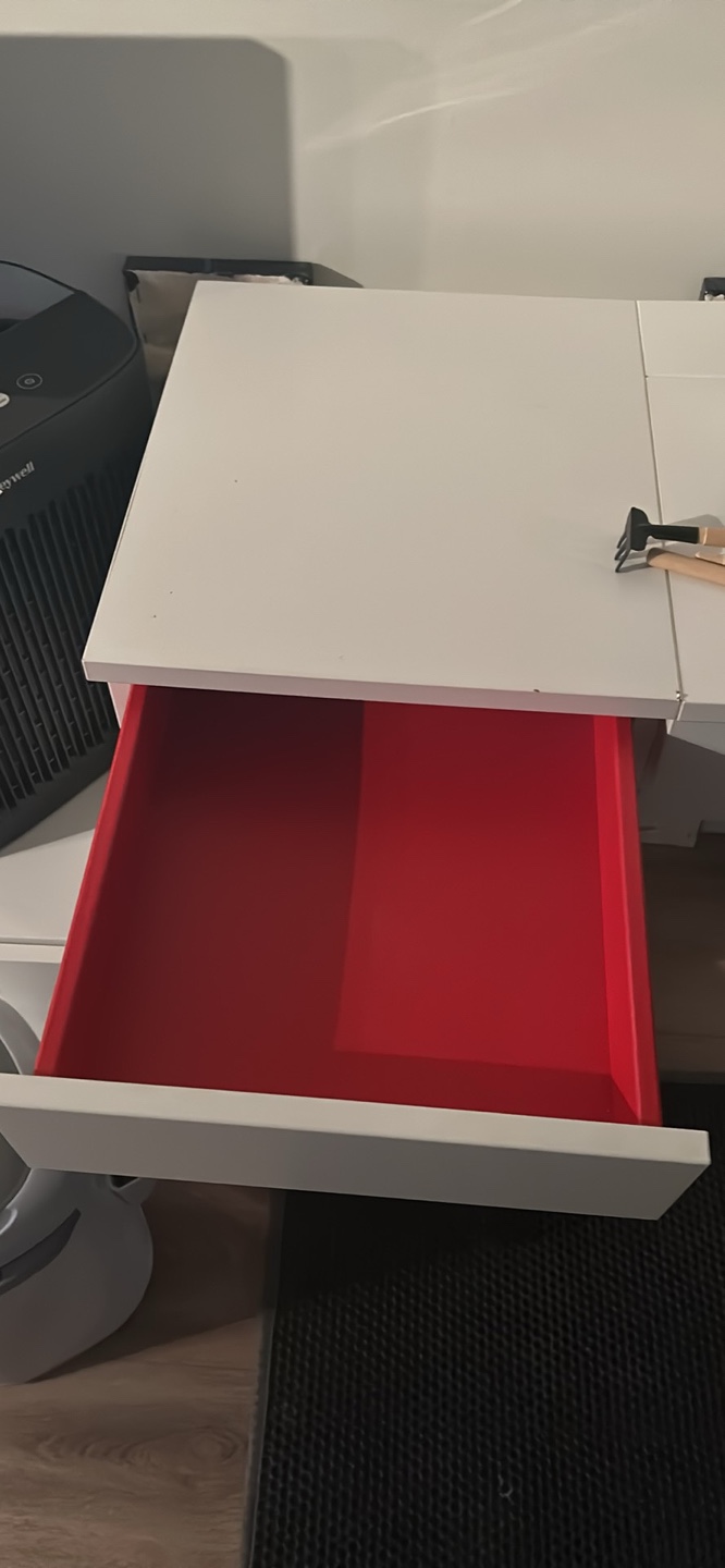 IKEA Vanity Table with Mirror - photo 4