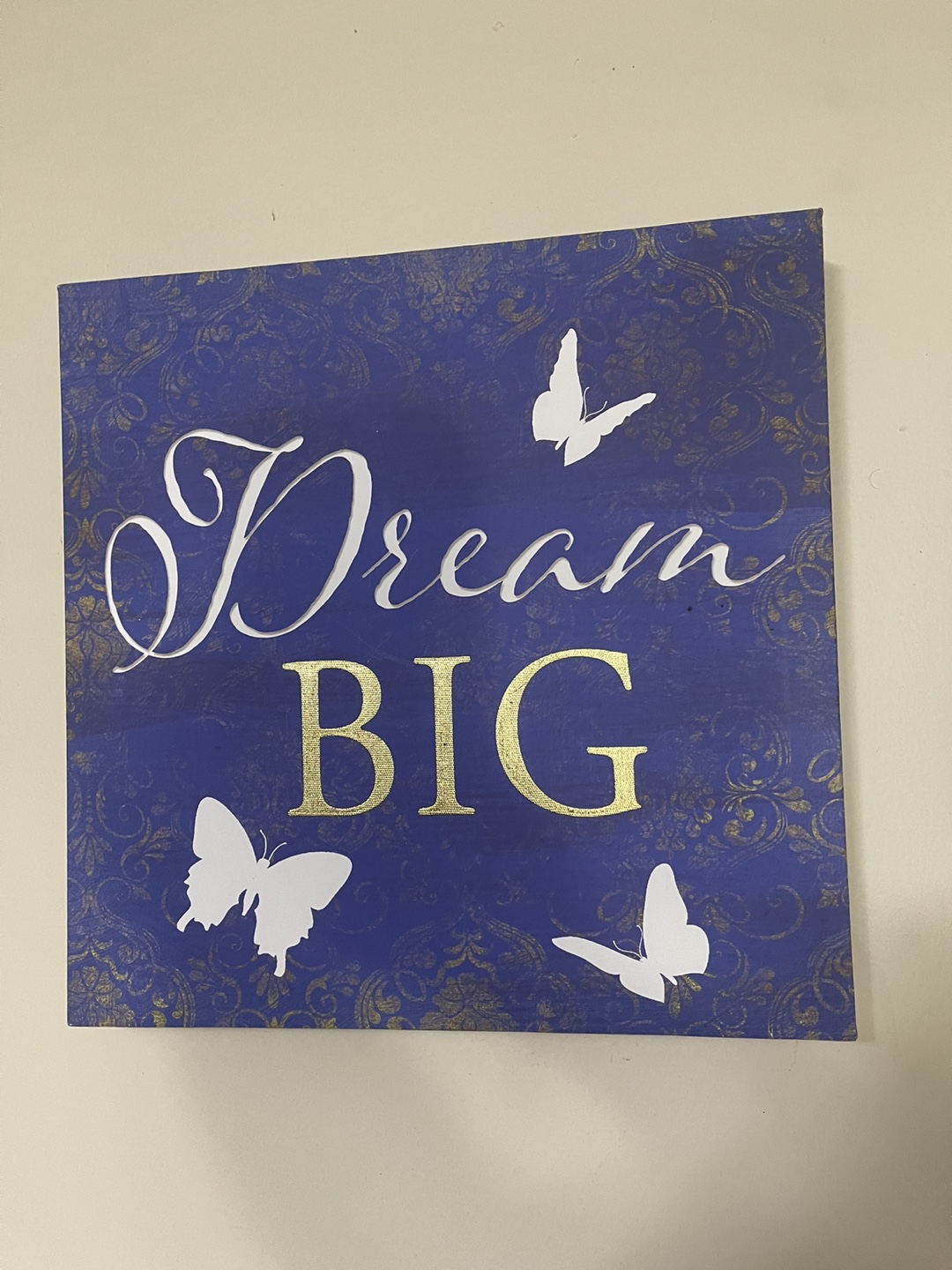 Dream Big Canvas Wall Art