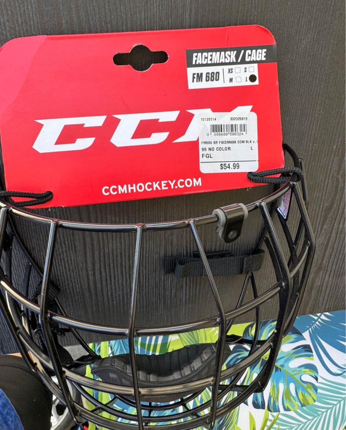 CCM FM 680 Facemask / Cage  size Large adult - photo 3