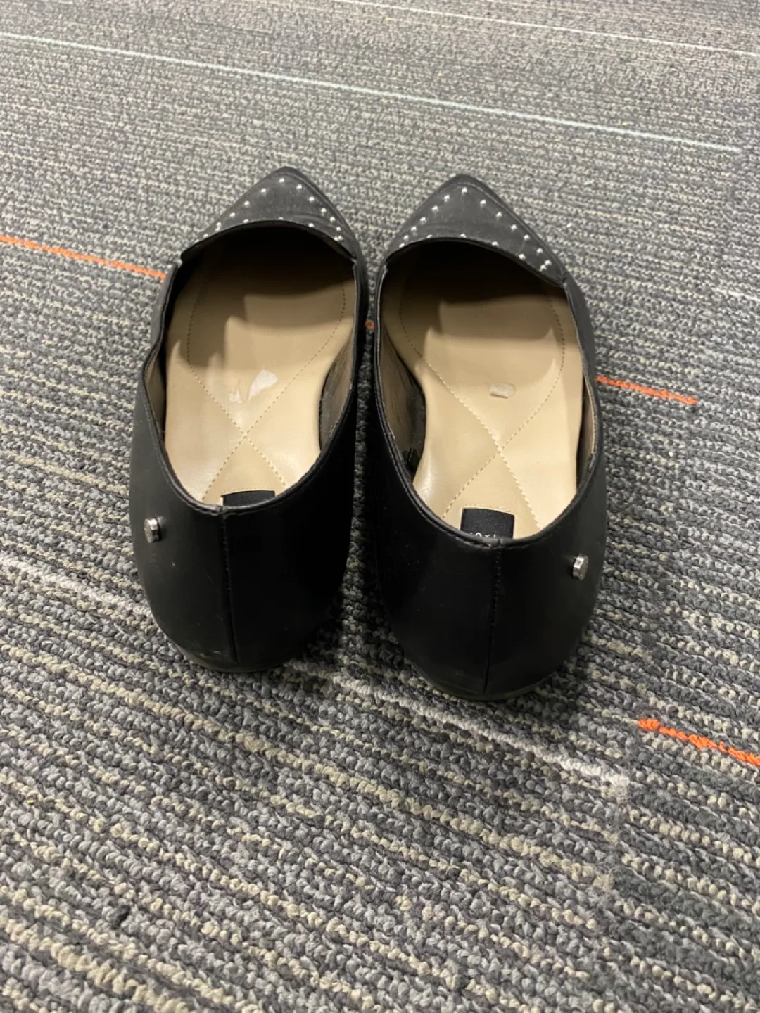 Jones New York Black Studded Flats image indicator(2)