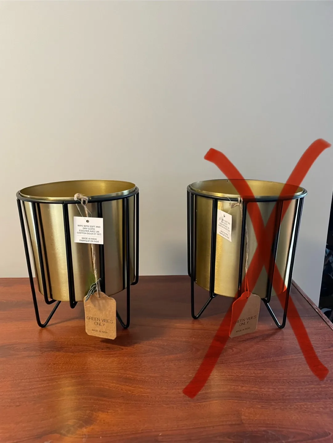 Gold & Black Planters thumbnail
