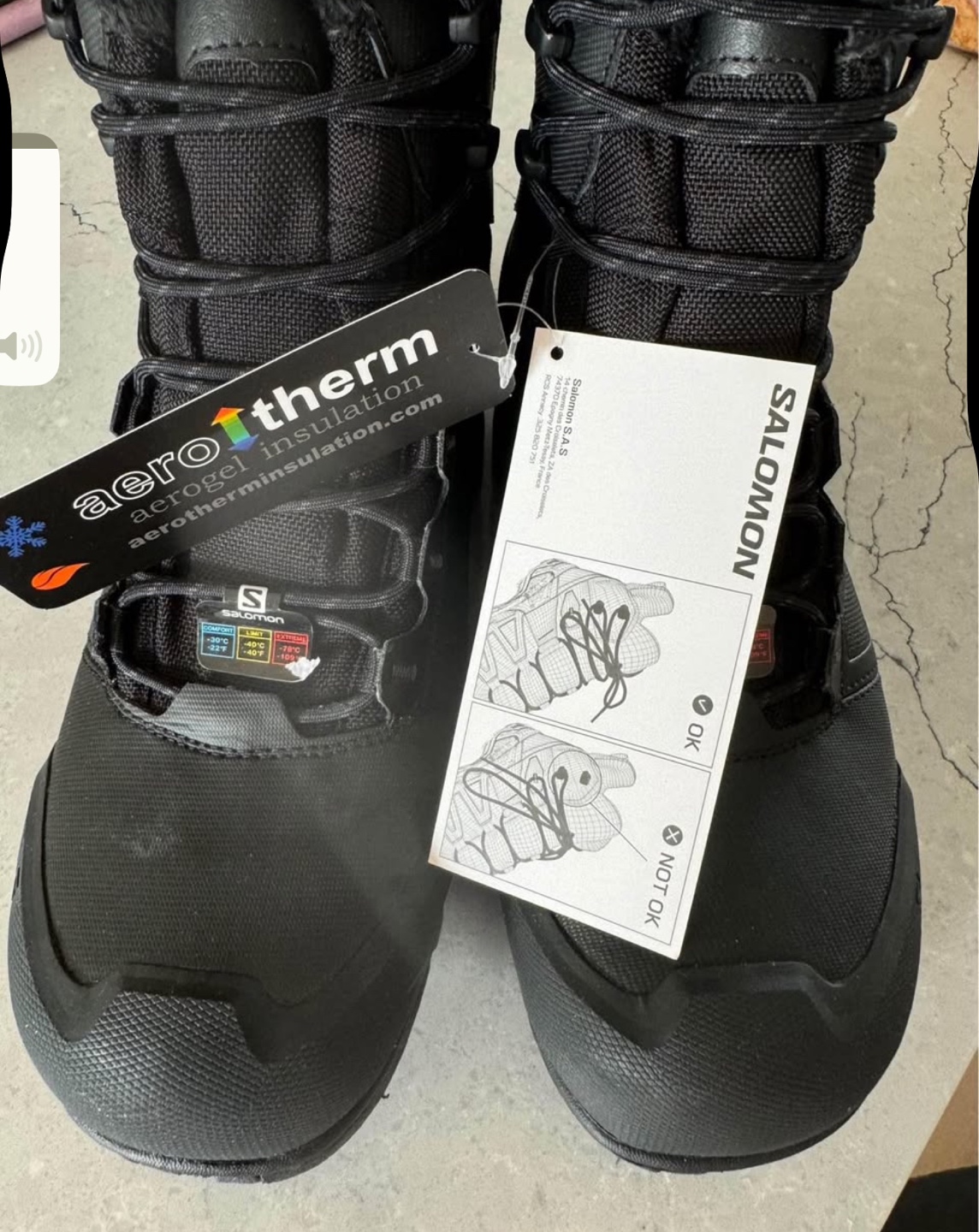 Salomon Winter Boots size 9 men - photo 2